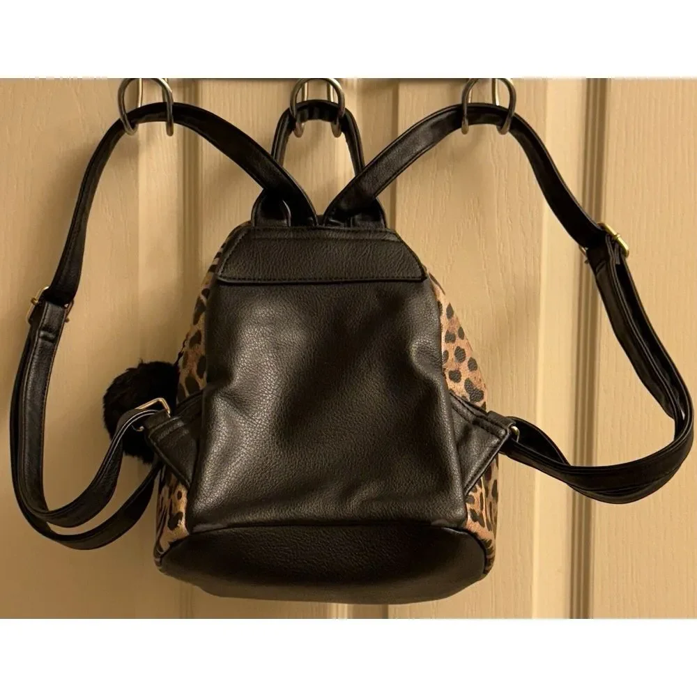 DREAM CONTROL MINI BACKPACK Bag‎ Leopard/ Cheetah Print.